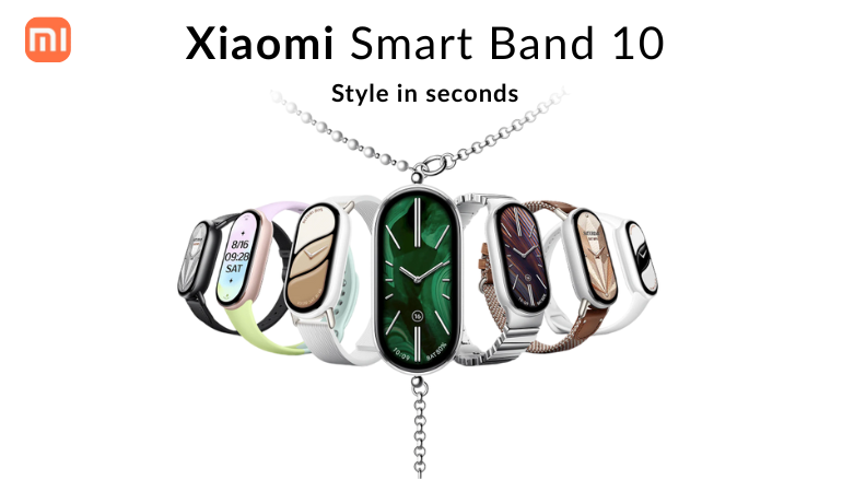 Xiaomi Smart Band 10 Launches with Stylish Design and Professional Fitness Tracking